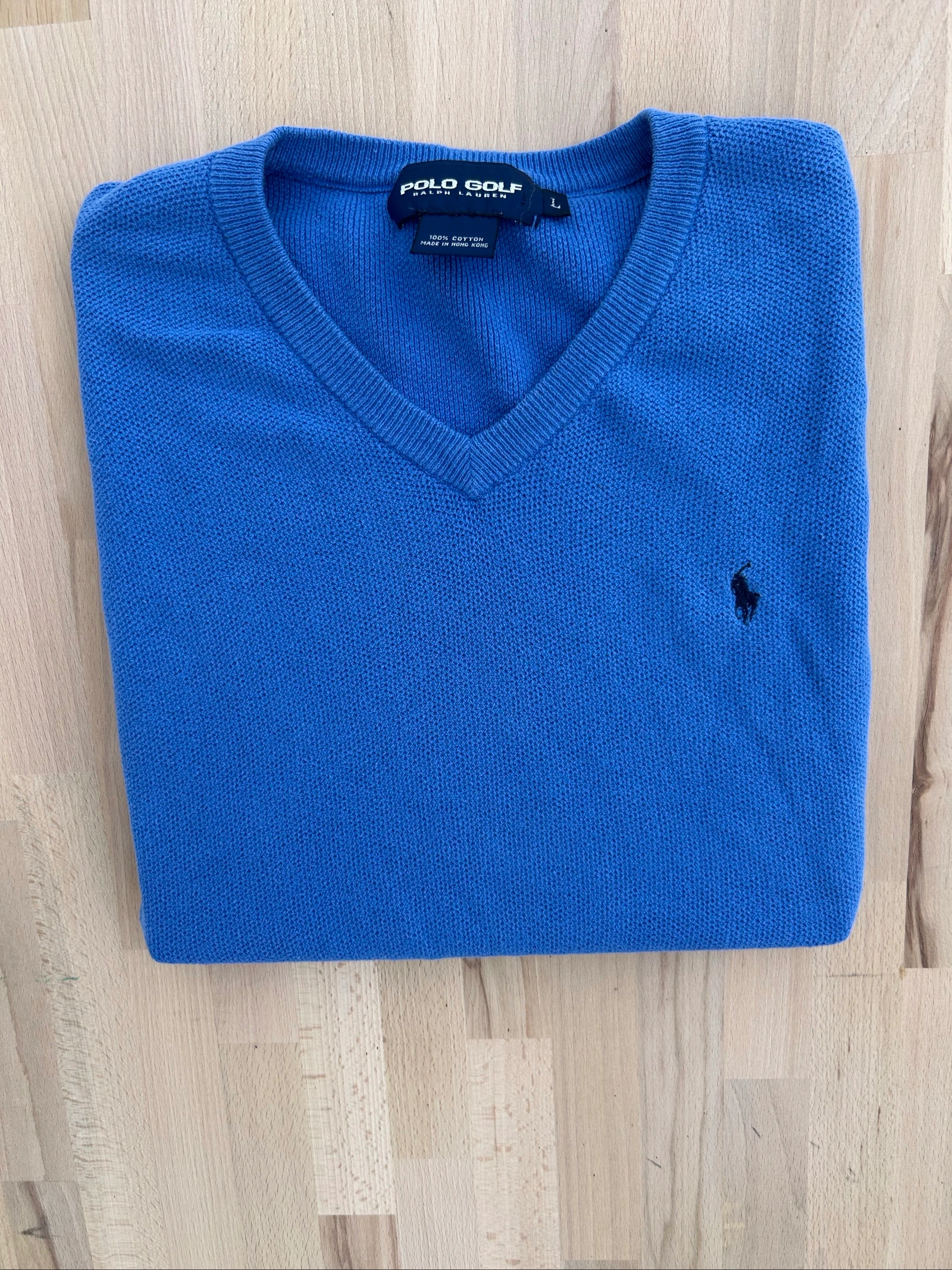 Suéter sin mangas Ralph Lauren Tamaño L de punto piqué – photo 4